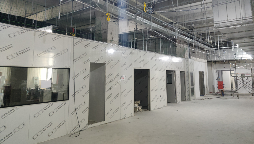 潔凈車間墻體圍護施工 潔凈車間墻體圍護施工